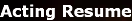 Resume