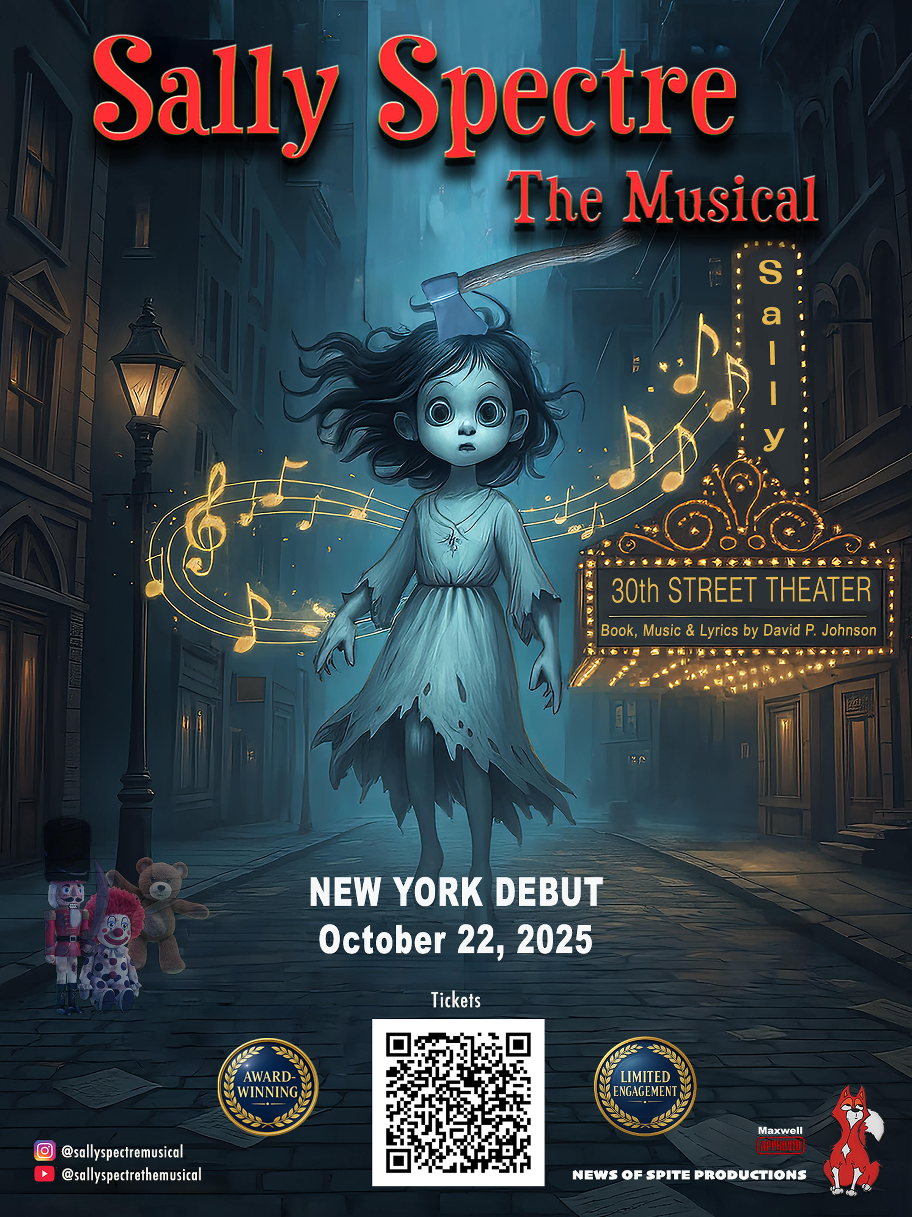 Sally Spectre promotional artwork